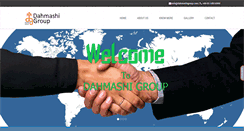 Desktop Screenshot of dahmashigroup.com